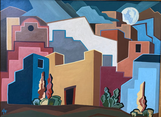 Moon Over the Adobe Kingdom